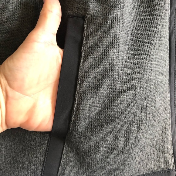 Lululemon Its Fleecing Cold Zip Up Women’s Sweater in Heathered Black / Black - Picture 14 of 14